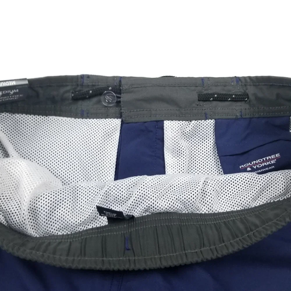 Roundtree & Yorke NWT Swim Trunks Medium Lined Retail $49